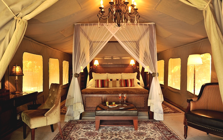 Selous Serena Camp Tent Interior